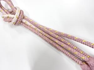 正絹　手組帯締め